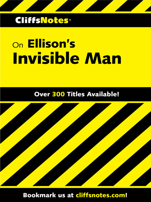 Title details for CliffsNotes on Ellison's Invisible Man by Durthy A. Washington - Wait list